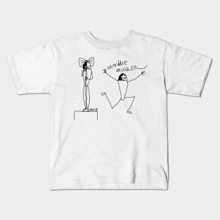 Maddie in action by BN18 Kids T-Shirt